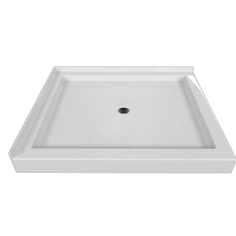 Valley Acrylic Ltd. Signature 42" W x 36" D Double Threshold Shower